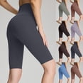 thumbnail image 1 of Hurxie Tummy Control Compression Shorts for Women,High Waist Workout Biker Shorts Army Green,2XL, 1 of 7