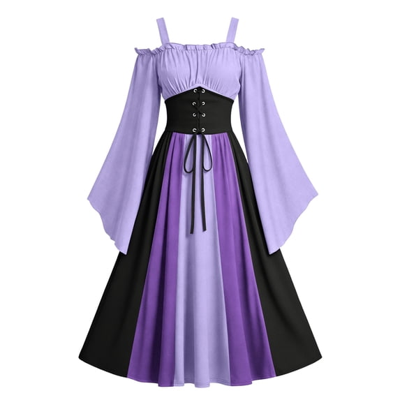 Hurxie Wedding Womens's Medieval Renaissance Costume Cosplay Over Dress