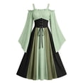 thumbnail image 1 of Hurxie Wedding Womens's Medieval Renaissance Costume Cosplay Over Dress, 1 of 6