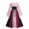thumbnail image 1 of Hurxie Wedding Womens's Medieval Renaissance Costume Cosplay Over Dress, 1 of 6