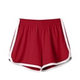 thumbnail image 1 of Hurxie Women Drawstring Board Shorts Swim Shorts Beach Bathing Suits Bottoms Tankini Boyshorts Swimsuit Red,XL, 1 of 7