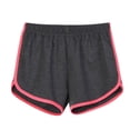 thumbnail image 1 of Hurxie Women's Cotton Gym Yoga Summer Running Active Dance Elastic Shorts Gray,XL, 1 of 4