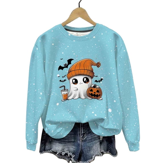 Hurxie Women's Oversized USA Graphic Sweatshirts Crewneck Patriotic Fleece Pullover Tops Winter Sweater