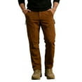 thumbnail image 1 of Hurxie Work Pants for Mens Ripstop Cargo Pants Breathable Cargo Hiking Pants with Multi Pockets Brown,XL, 1 of 7