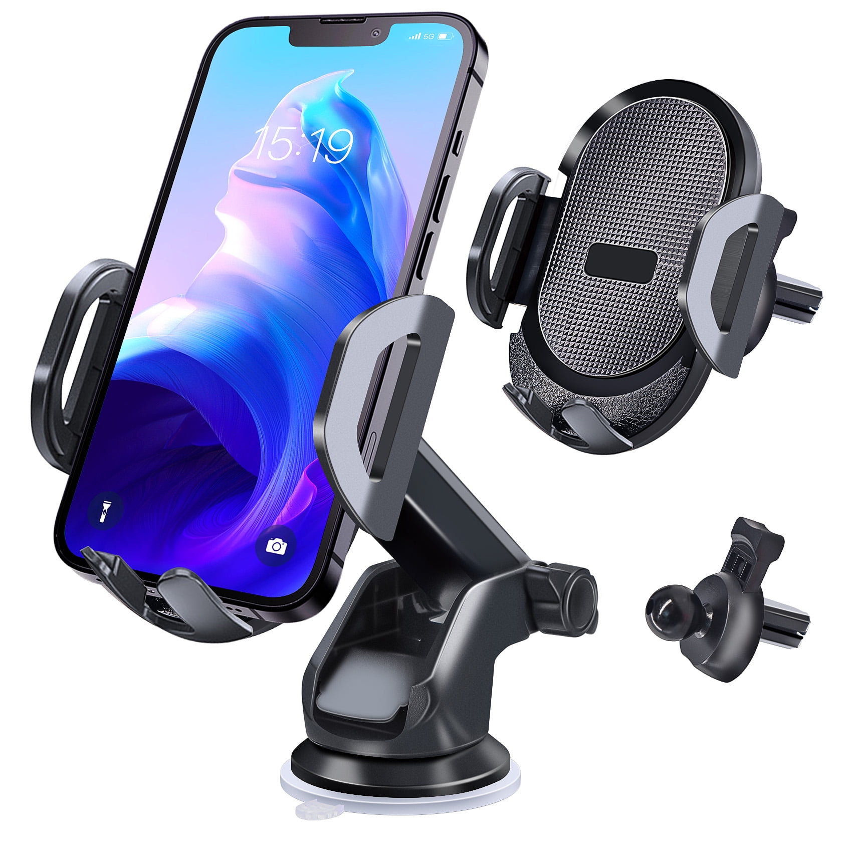 Huryfox Car Phone Holder Universal Mobile Mount Smartphone Support on