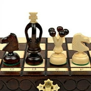 Husaria European International Chess Wooden Game Set - Kings - 11.3-Inch