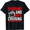 thumbnail image 1 of Husband And Wife Cruising Partners For Life Couple Cruise T-Shirt, 1 of 4