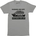 thumbnail image 1 of Husband And Wife Cruising Partners For Life - Traveler Men's T-Shirt, 1 of 4