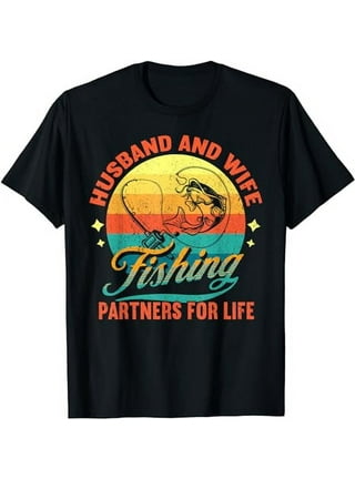 Familyloveshop LLC Men Fishing Shirt, Funny Fishing Fathers Day Shirt,  Fishing Sarcratis Graphic Tees, Fishing Tee For Fisherman, Gift For Husband  