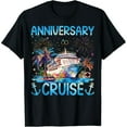 thumbnail image 1 of Husband And Wife It's Our Couple Matching Anniversary Cruise T-Shirt, 1 of 7