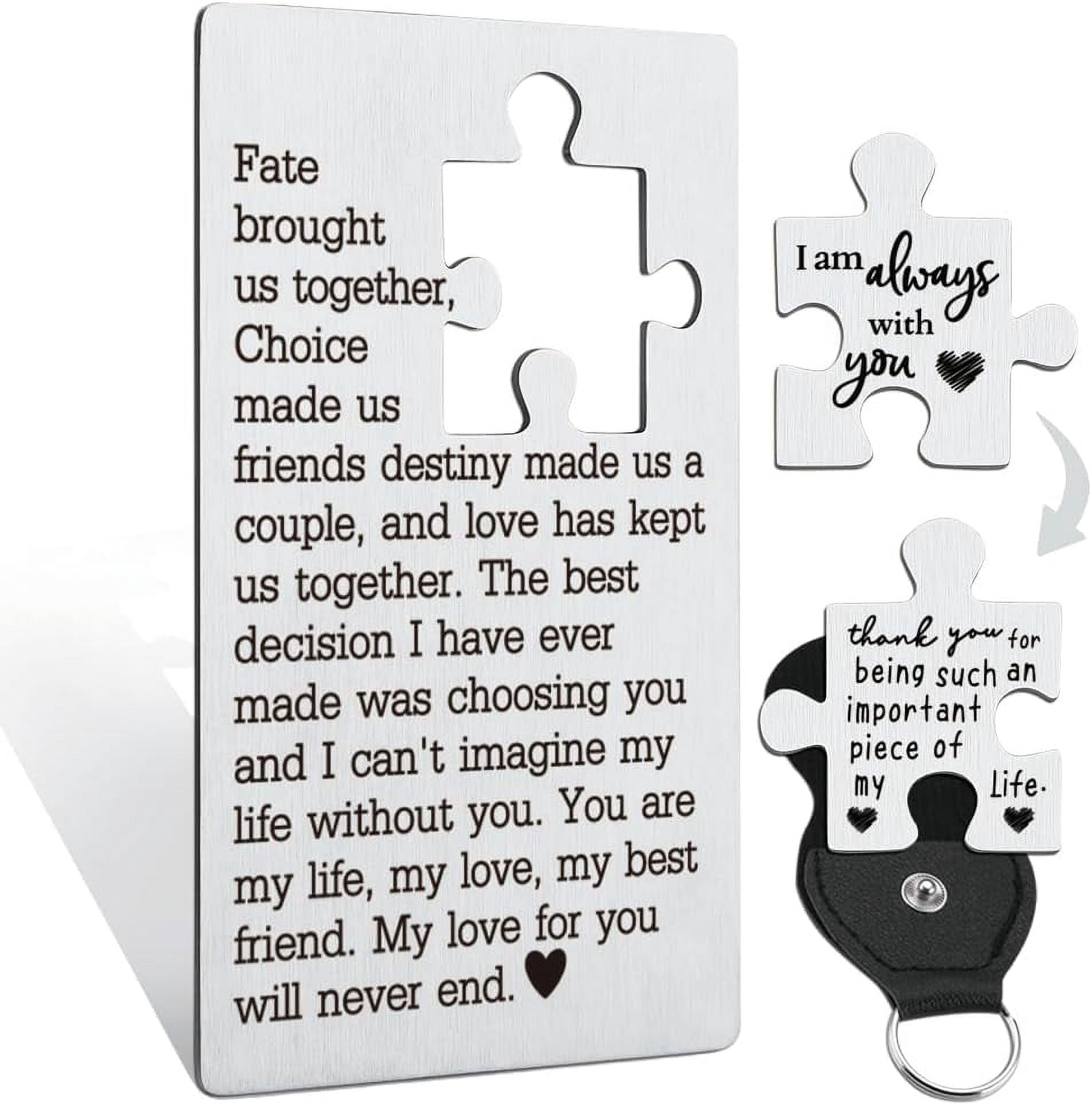 Emideary Geschenk Für Meine Freundin - 'Ich Liebe Dich' Wallet Card Zum Geburtstag & Valentinstag
