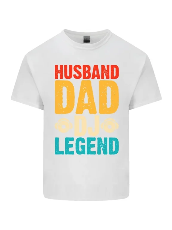 Husband Dad DJ Legend Fathers Day T-Shirt
