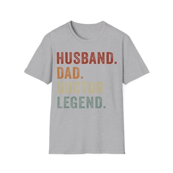 Husband Dad Doctor Physician Medical School Students TShirt