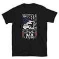 thumbnail image 1 of Husband Dad Trucker Legend T-Shirt, 1 of 5