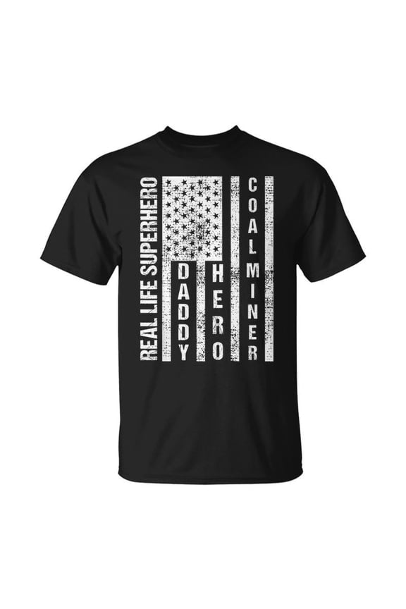 Husband Daddy Hero Coal Miner Father Day V2 TShirt