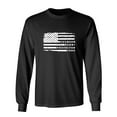 thumbnail image 1 of Husband Daddy Protec*or Hero Sarcastic Humor Novelty Men's Long Sleeve Shirts, 1 of 3