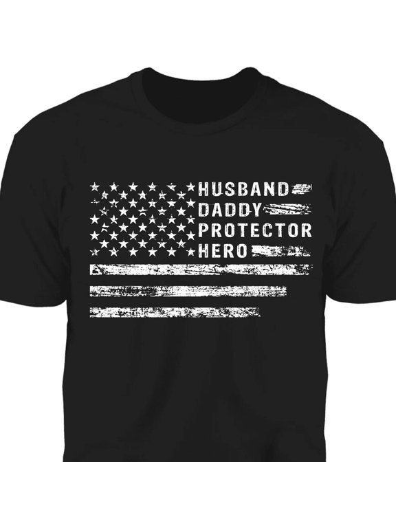 Husband Daddy Protector Hero Personalized Custom Dad, ANANDHIS-Shirts
