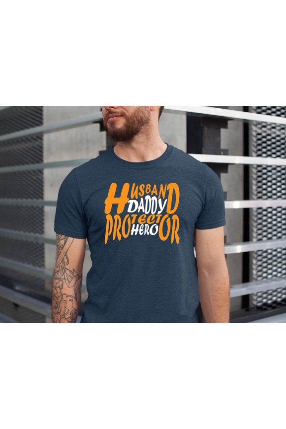 Husband Daddy Protector Hero Shirt, Father'S Day Shirt, Shirt For Dad, Father'S Day Gift Tee