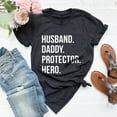 thumbnail image 1 of Husband Daddy Protector Hero Shirt, Protector Hero Shirt, Husband T-Shirt, Dad Shirt, Husband Gift, New Dad Gift, Father's Day T-Shirt SWEATSHIRT All Size S-5XL, 1 of 5