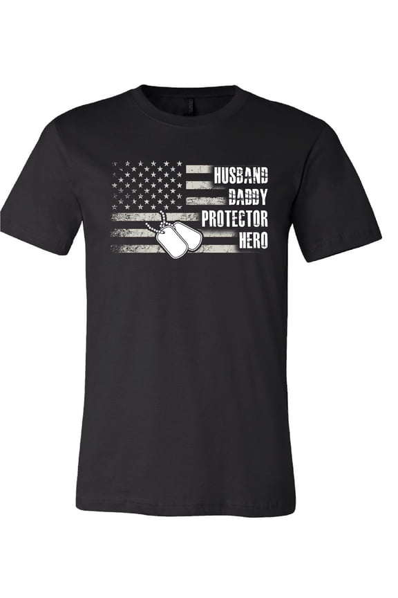 Husband Daddy Protector Hero T-Shirt