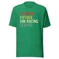 thumbnail image 1 of Husband Father Sim Racing Legend Shirt, Unisex, Racing Sim Shirt, Funny Gaming Esport Shirt, Sim Racer Shirt, Car Racing Gamer Shirt (Kelly, 3XL), 1 of 1