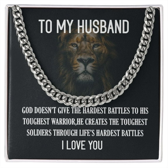 Husband Gift Necklace, Birthday Gift Necklace For Husband , Anniversary Gift Necklace For Husband, Gift Necklace From Wife, Birthday Gift Necklace From Wife