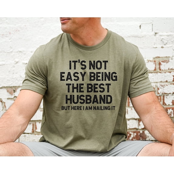 Husband Gift from Wife, New Husband Birthday Gift for Him, Best Husband T-Shirt, Newly Married Shirt for Husband Anniversary Gifts