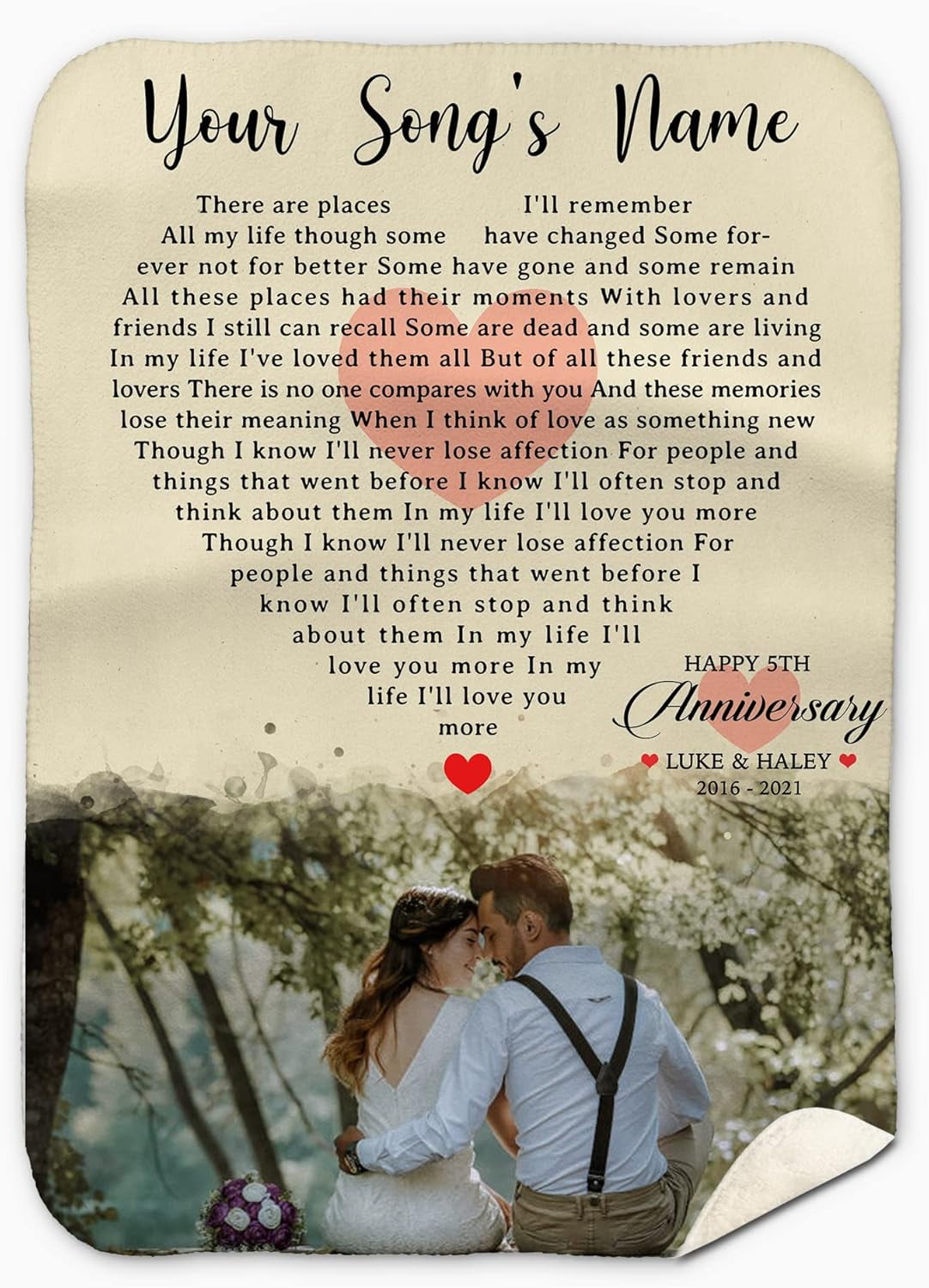 to My Husband Gifts from Wife, Blanket Romantic Gift for Anniversary  Birthday Christmas Wedding Valentines Fathers Day, Him Men Name Photo  Blankets (Love Quotes, Woven Blanket - 50\, image size:1082x1500