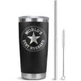 thumbnail image 1 of Husband Gifts for Him From Wife Tumbler Stainless Steel Insulated Tumbler with Lid and Straw 20 Oz, 1 of 6