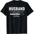 thumbnail image 1 of Husband In Progress Engaged Engagement Announcement Married T-Shirt, 1 of 4