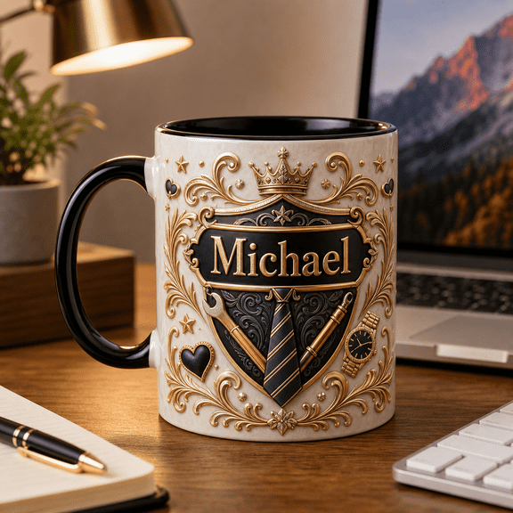 Husband Mug 2D Printed 3D Effect Personalized Custom Husband Gift