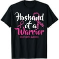 thumbnail image 1 of Husband Of A Warrior Breast Cancer Awareness Month Support T-Shirt, 1 of 3