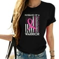 thumbnail image 1 of Husband Of A Warrior Breast Cancer Awareness Support Squad T-Shirt, 1 of 5