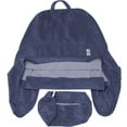 thumbnail image 1 of Husband Pillow Medium Cover Only Dark Blue, Cozy Microfiber Bed Rest Pillow Cover with Arms - Array of Colors - Generous Side and Back Pockets - Perfect Fit for Your Favorite Comfy Reading Pillow, 1 of 5