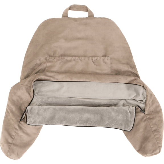 Standard+ Husband Pillow Aspen Edition Cowboy Taupe Cover Pillowcase, Soft Easy-Care Wash Fabric Designed, Two-Sided Reversible Fabric, Big Long Zipper for Remove, Perfect Fit for Reading Bed Rest