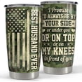 thumbnail image 1 of Husband Tumbler 20oz Stainless Steel Insulated Tumblers Coffee Travel Mug Cup Gift for Husband from Wife Gifts for Birthday Valentines Christmas Anniversary, 1 of 6