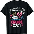 thumbnail image 1 of Husband Wife Anniversary Cruise 2024 Father Mother Day T-Shirt, 1 of 4