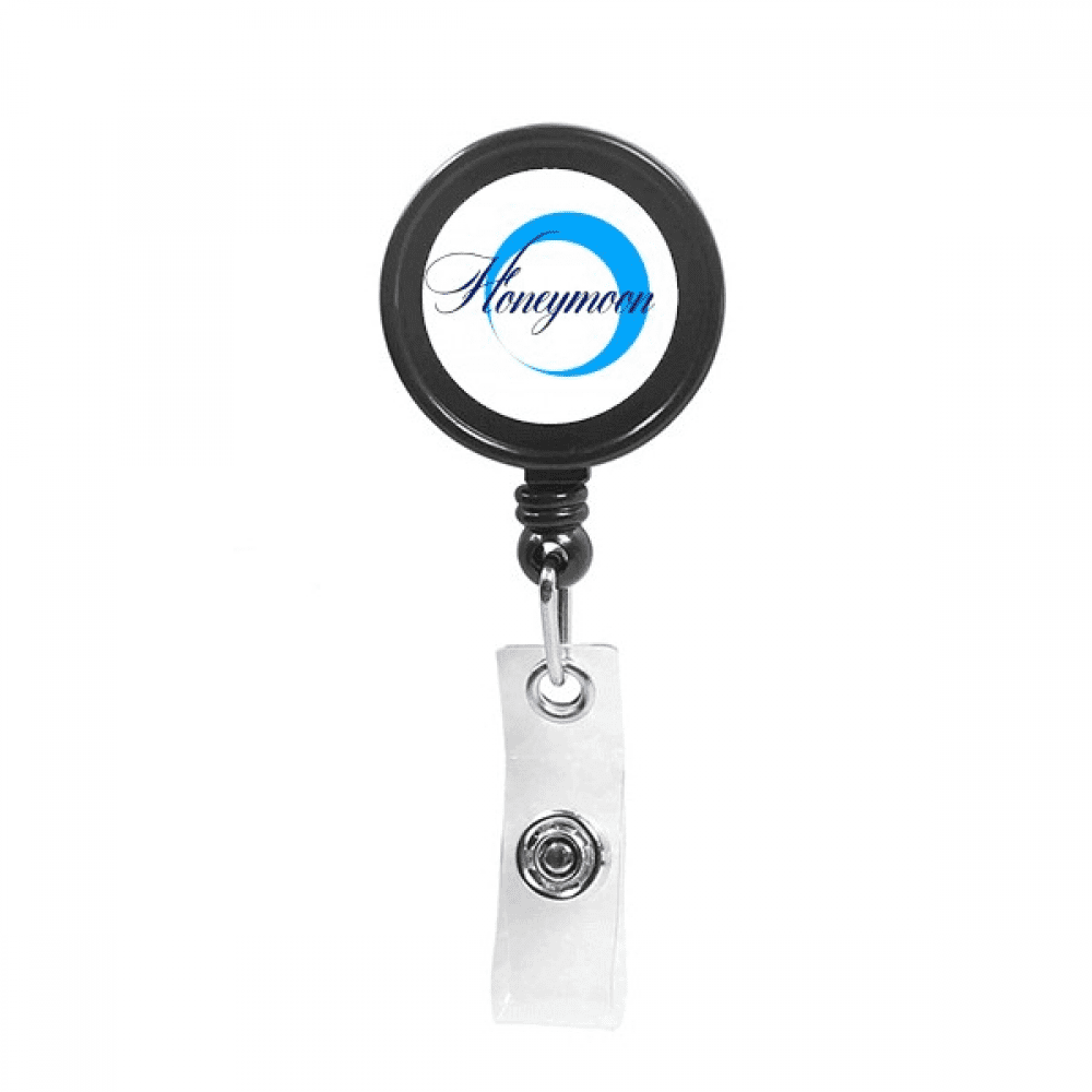 Husband Wife Live Together Retractable Keychain Badge Holder ID Badge