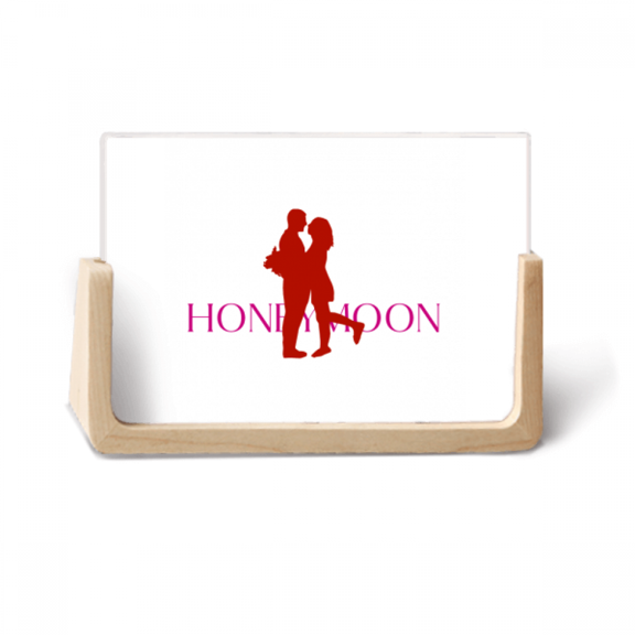 Husband Wife Ttogether Spend Time Together Photo Wooden Photo Frame Tabletop Display