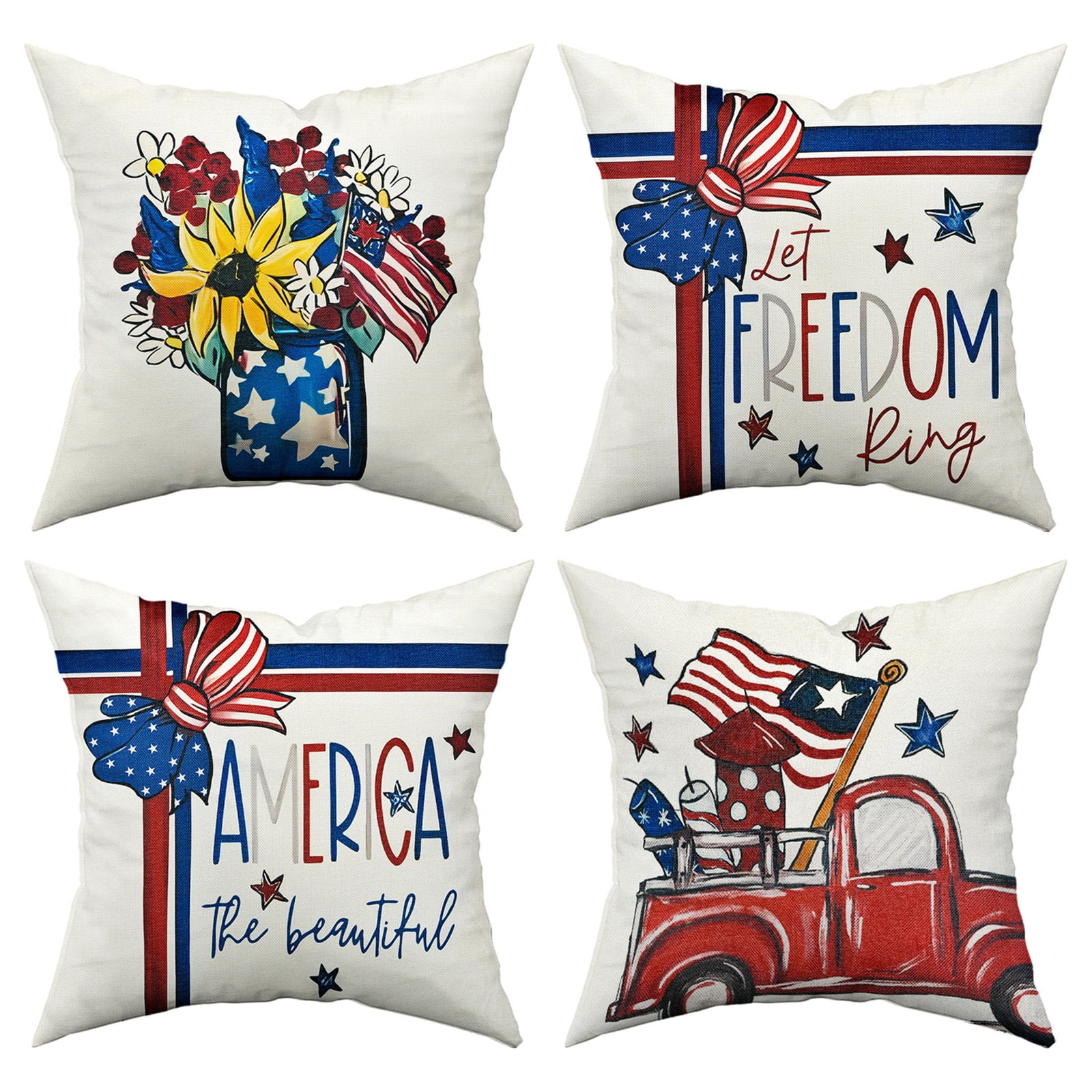 Patriotic pillow cases sales