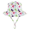 thumbnail image 1 of Husfou Baby Sun Hat, Summer Hats for Girls Boys UPF 50+ Toddler Beach Hat Kids Sun Hat for 6 months-5 years Wide Brim Children Caps Sun Protection, 1 of 6