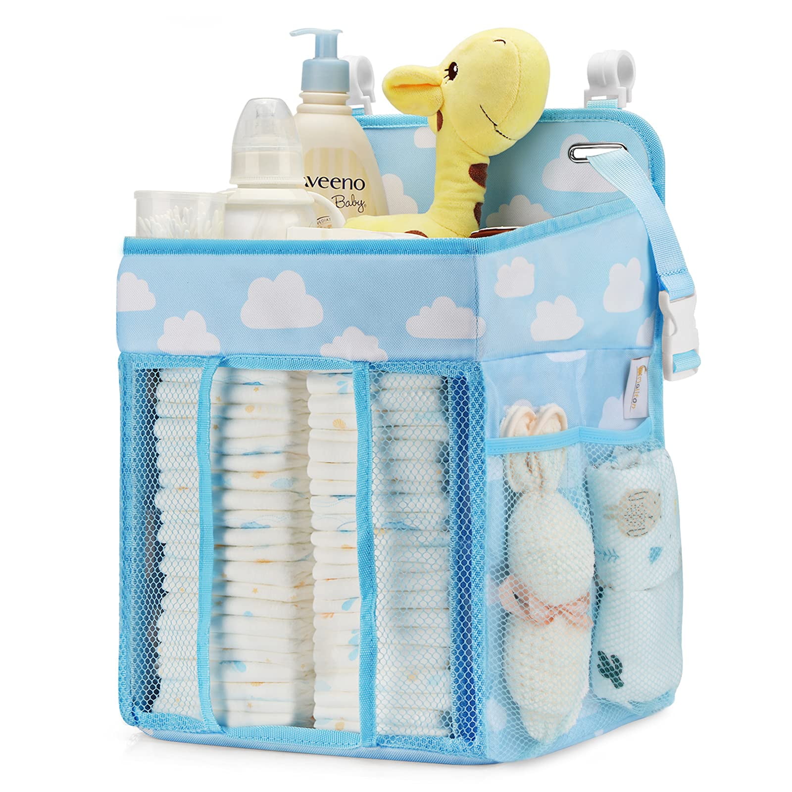 Diaper Caddy Organizer for Nursery Room or Bathroom Storage Sustainable  Gift for Home 