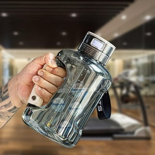 2.2l Big Capacity Water Bottle Clear Drinking Bottles Gym Sports Bottles  Cup Protein Shaker Outdoor Portable Cold Water Tumbler - Water Bottles -  AliExpress