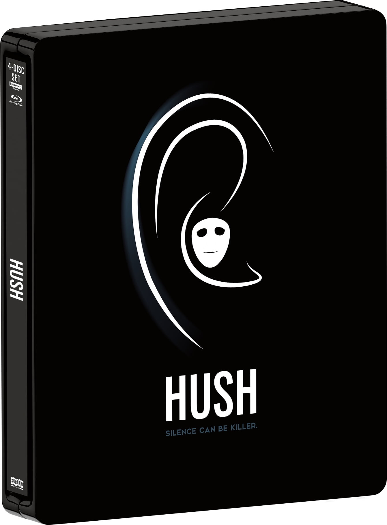 Hush (2016) (Limited Edition Steelbook) (4K Ultra HD + Blu