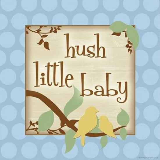 Hush Little Baby Canvas Art - Anna Quach (24 x 24)