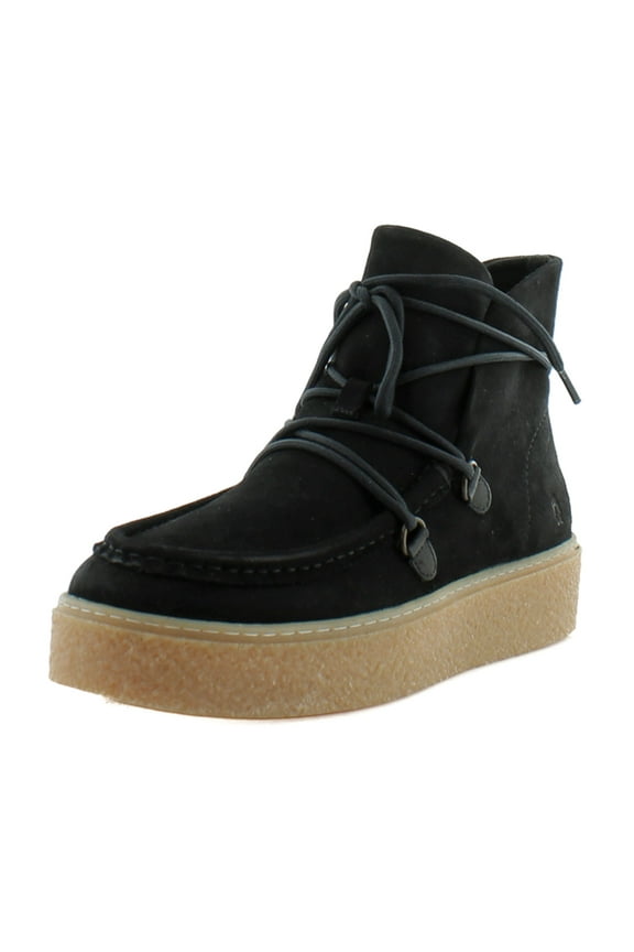 Bridget Chukka Women's Boots Bold Black Suede Size 9 M