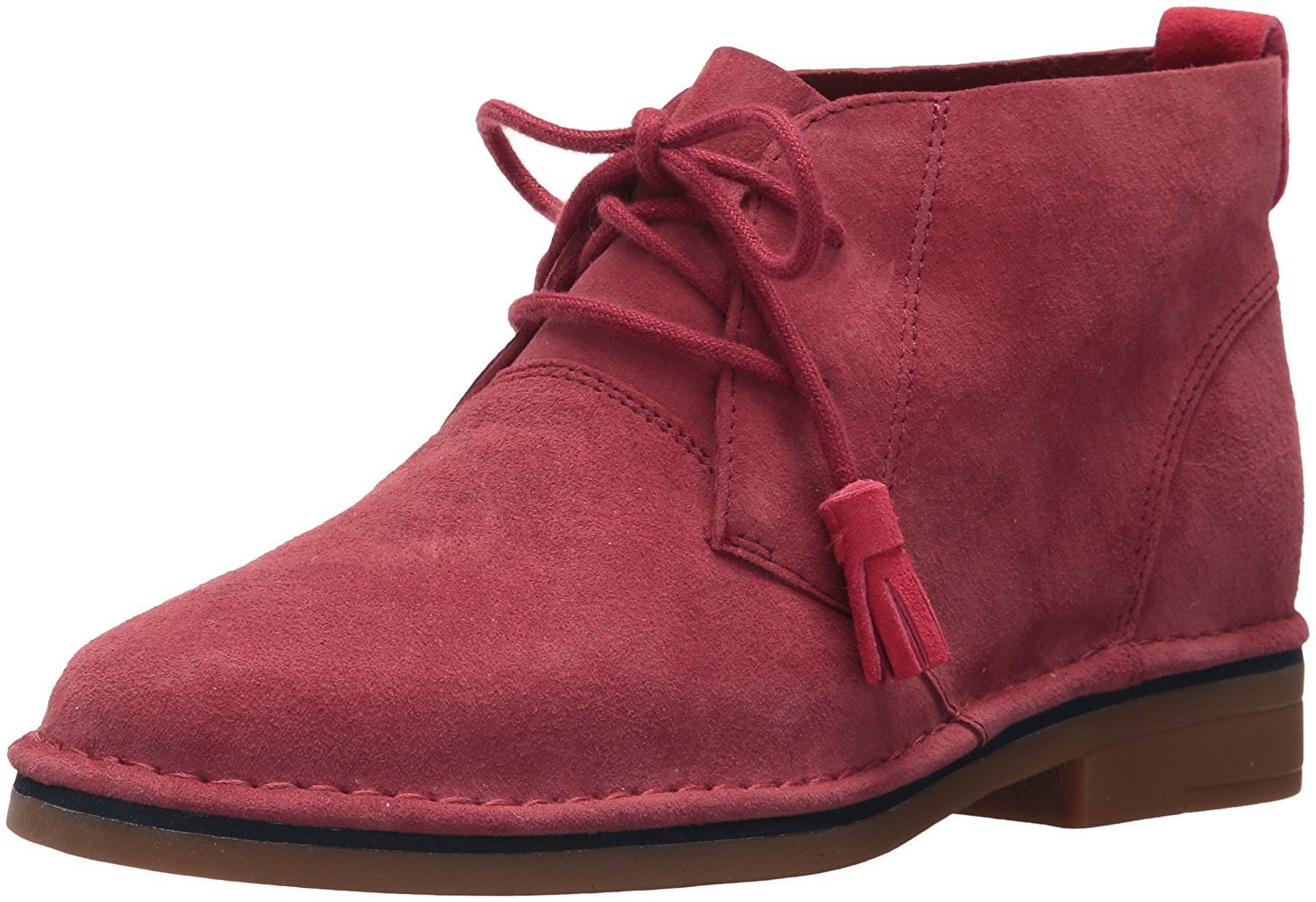 Hush Puppies HWR5490 601 Women s Cyra Catelyn Boot Dark Red Suede Walmart