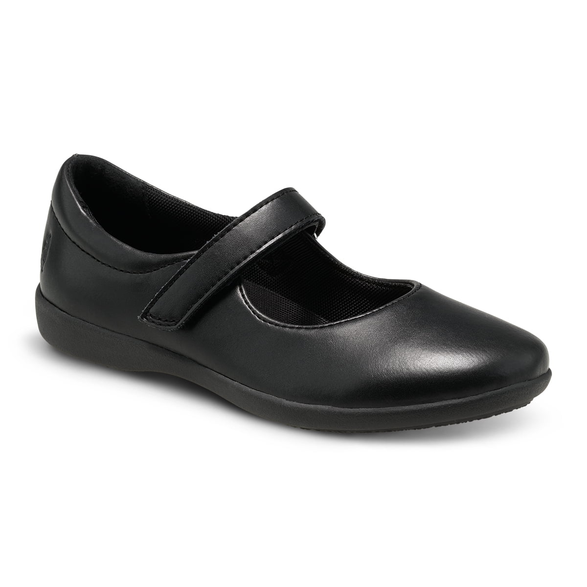 Hush Puppies Lexi Mary Jane Black Leather