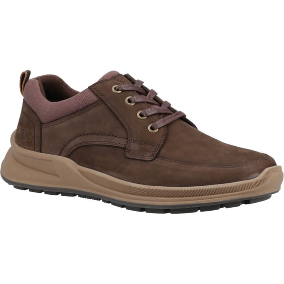 Hush Puppies Mens Adam Nubuck Lace Up Sneakers