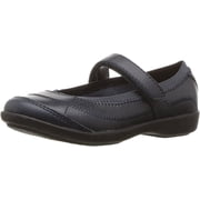 Hush Puppies Kids Unisex Little Kid HP-Reese Mary Jane Flat Navy 14 Big Kid